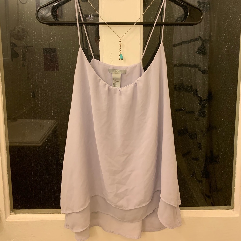 Lilac Blouse Tank - H&M - 4